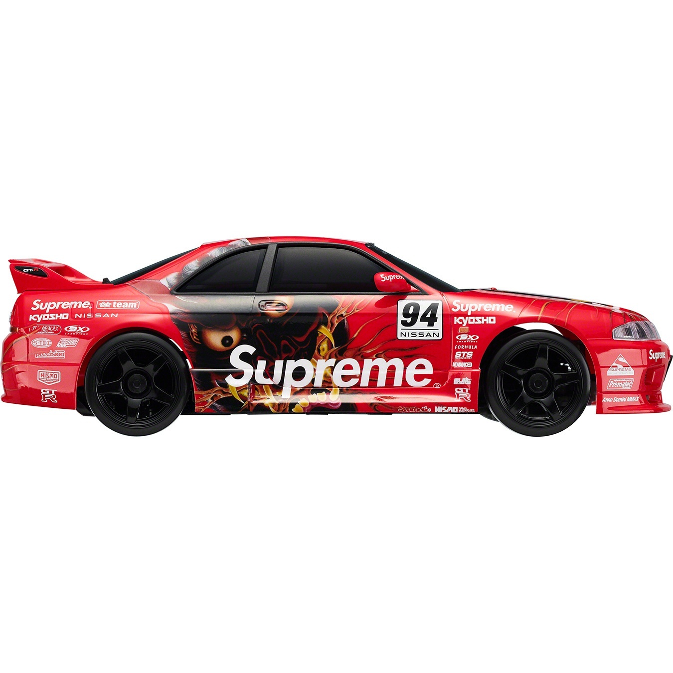 Supreme®/Kyosho Mini-Z Nissan Skyline Nismo R33 RC Readyset view 3